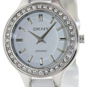 Dkny Ceramic Ny4982 Kello Valkoinen / Keraaminen