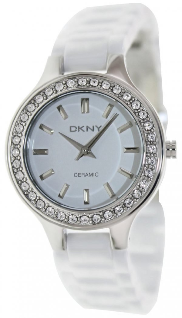 Dkny Ceramic Ny4982 Kello Valkoinen / Keraaminen