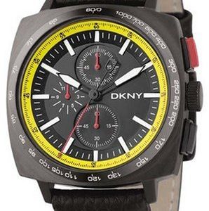 Dkny Chronograph Ny1339 Kello Musta / Nahka