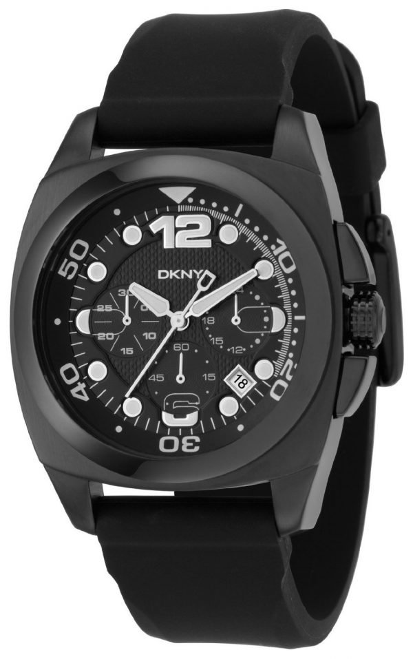 Dkny Chronograph Ny1445 Kello Musta / Kumi