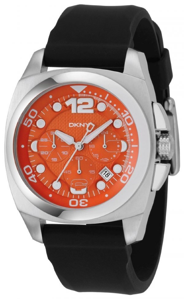 Dkny Chronograph Ny1446 Kello Oranssi / Kumi