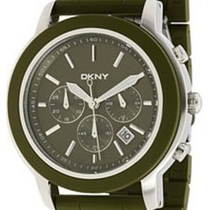 Dkny Chronograph Ny1494 Kello Vihreä / Muovi