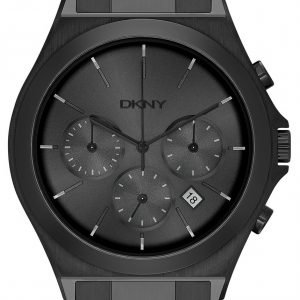 Dkny Chronograph Ny2380 Kello Musta / Teräs