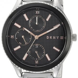 Dkny Chronograph Ny2659 Kello Musta / Punakultasävyinen