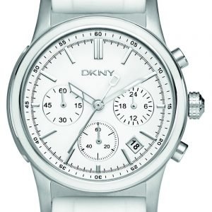 Dkny Chronograph Ny8170 Kello Valkoinen / Kumi