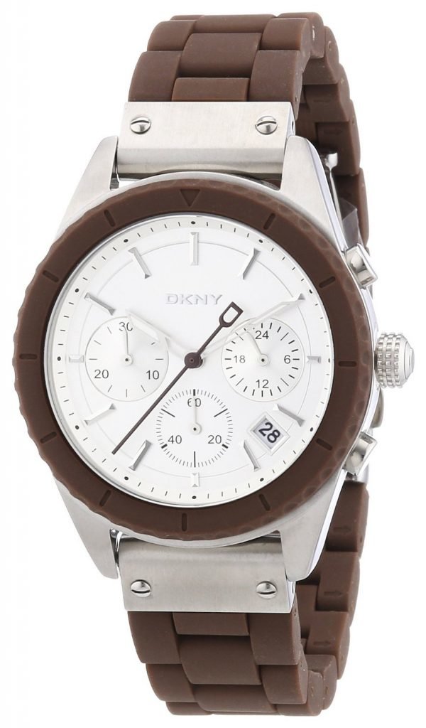 Dkny Chronograph Ny8581 Kello Hopea / Muovi