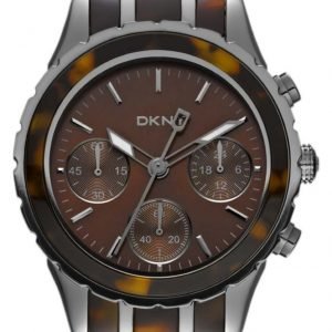 Dkny Chronograph Ny8709 Kello Ruskea / Teräs