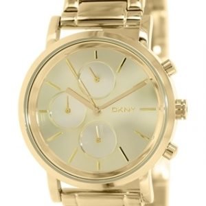 Dkny Chronograph Ny8861 Kello Kullattu / Kullansävytetty