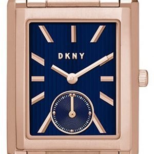Dkny Dress Ny2626 Kello Sininen / Punakultasävyinen