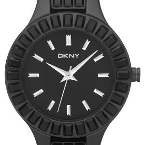 Dkny Glitz Ny8302 Kello Musta / Teräs