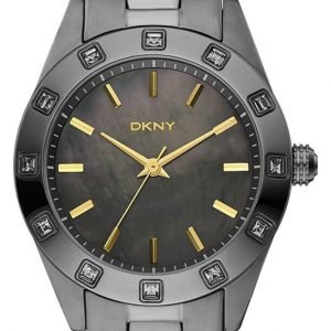 Dkny Glitz Ny8662 Kello Harmaa / Teräs