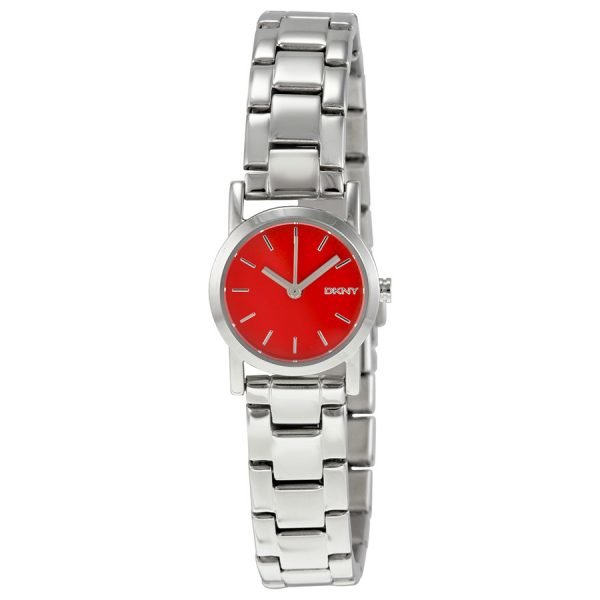 Dkny Ny2188 Kello Punainen / Teräs