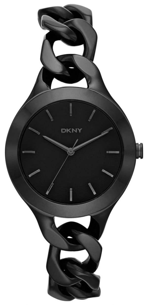 Dkny Ny2219 Kello Musta / Teräs