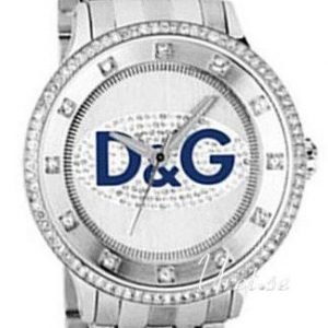 Dolce & Gabbana D&G Prime Time Dw0133 Kello Hopea / Teräs