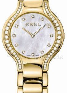 Ebel Beluga Lady 1215874 Kello Valkoinen / 18k Keltakultaa