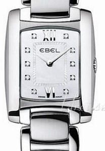 Ebel Brasilia Mini 1215605 Kello Valkoinen / Teräs