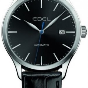 Ebel Classic 100 1216089 Kello Musta / Nahka