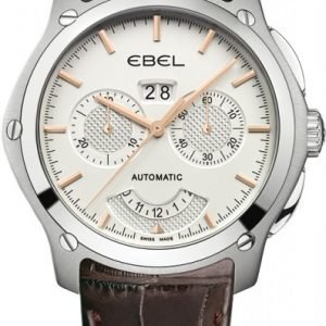 Ebel Classic Hexagon 1215931 Kello Hopea / Nahka