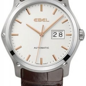 Ebel Classic Hexagon 1216009 Kello Hopea / Nahka