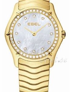 Ebel Classic Lady 1215273 Kello Valkoinen / 18k Keltakultaa