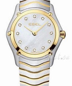 Ebel Classic Mini 1215402 Kello Valkoinen / Teräs