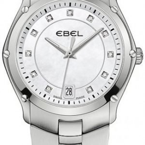 Ebel Classic Sport 1215986 Kello Valkoinen / Teräs