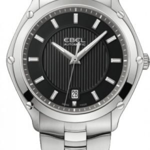 Ebel Classic Sport 1215991 Kello Musta / Teräs