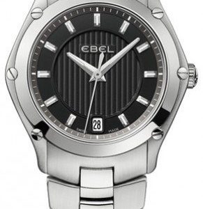 Ebel Classic Sport 1216014 Kello Musta / Teräs