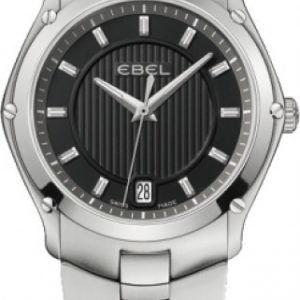 Ebel Classic Sport 1216016 Kello Musta / Teräs