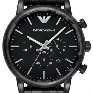 Emporio Armani Ar11045 Kello Musta / Teräs