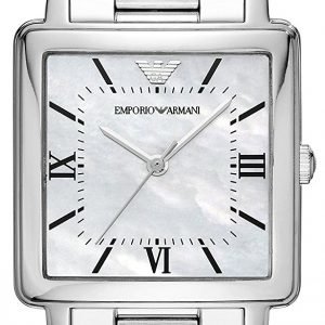 Emporio Armani Ar11065 Kello Valkoinen / Teräs