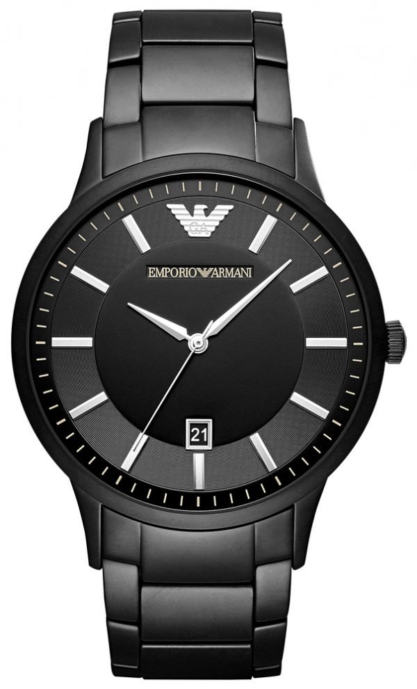 Emporio Armani Ar11079 Kello Musta / Teräs