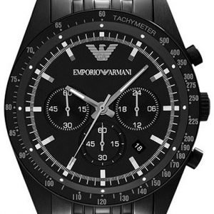 Emporio Armani Ar5989 Kello Musta / Teräs