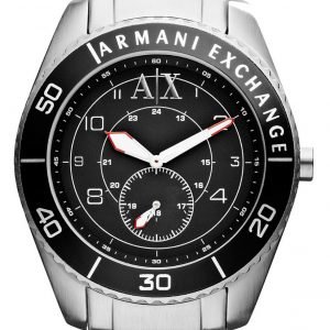 Emporio Armani Ax1263 Kello Musta / Teräs