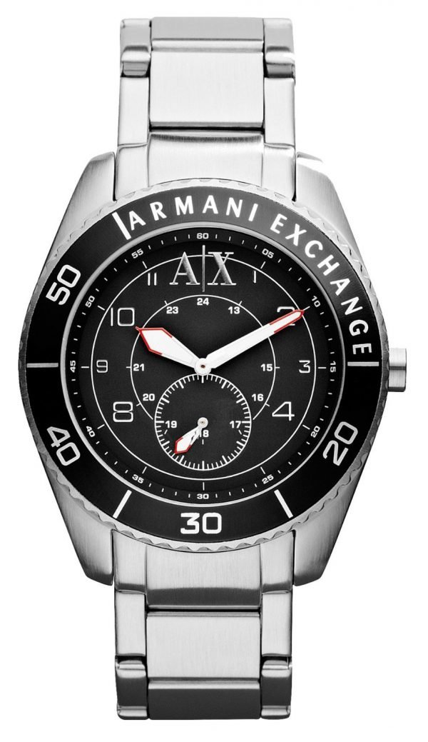 Emporio Armani Ax1263 Kello Musta / Teräs