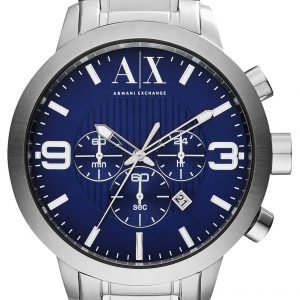 Emporio Armani Ax1358 Kello Sininen / Teräs