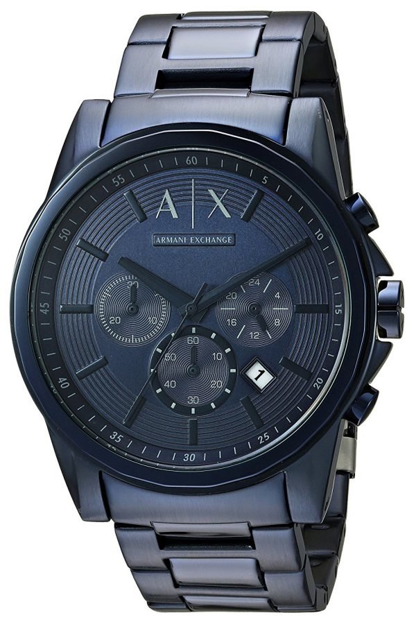 Emporio Armani Ax2512 Kello Sininen / Teräs