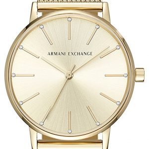 Emporio Armani Ax5536 Kello Kullattu / Kullansävytetty Teräs