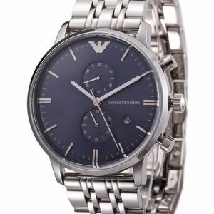 Emporio Armani Classic Ar1648 Kello Sininen / Teräs