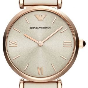 Emporio Armani Classic Ar1769 Kello Beige / Nahka