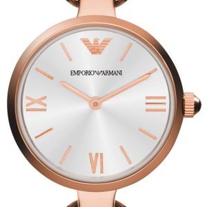 Emporio Armani Classic Ar1773 Kello Hopea / Punakultasävyinen