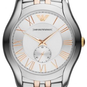 Emporio Armani Classic Ar1824 Kello Hopea / Punakultasävyinen