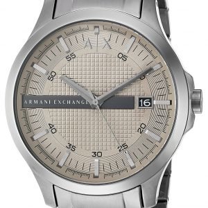 Emporio Armani Exchange Hampton Ax2194 Kello Harmaa / Teräs