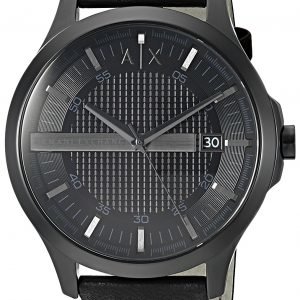 Emporio Armani Exchange Hampton Ax2400 Kello Musta / Nahka