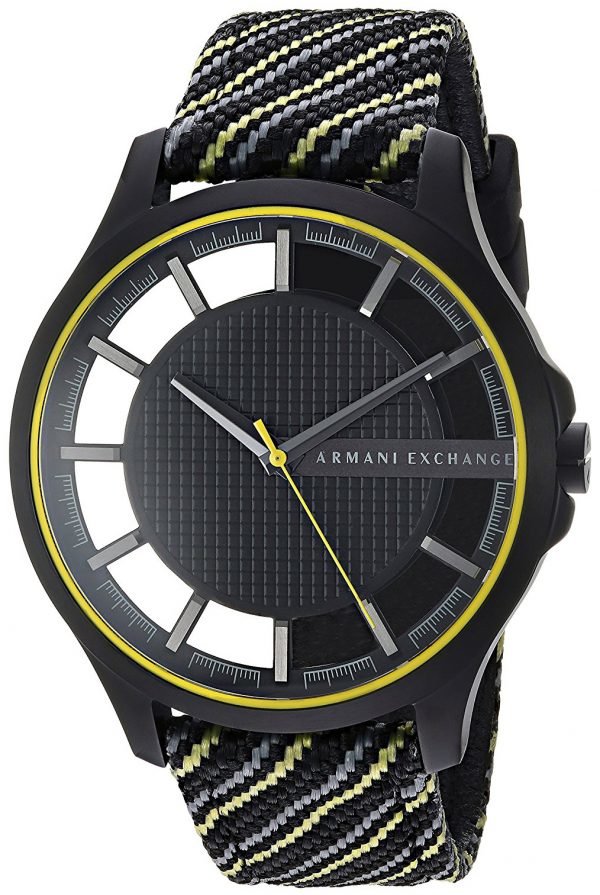 Emporio Armani Exchange Hampton Ax2402 Kello Musta / Tekstiili