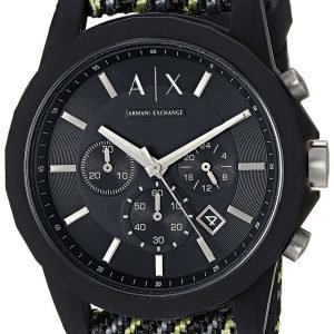 Emporio Armani Exchange Other Ax1334 Kello Musta / Tekstiili