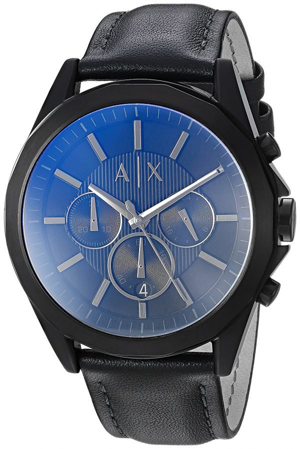 Emporio Armani Exchange Other Ax2613 Kello Musta / Nahka