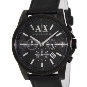 Emporio Armani Exchange Smart Ax2098 Kello Musta / Nahka