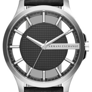 Emporio Armani Exchange Smart Ax2186 Kello Musta / Nahka