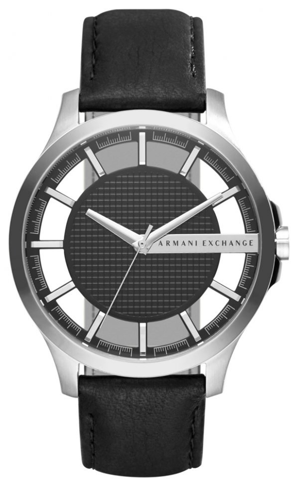 Emporio Armani Exchange Smart Ax2186 Kello Musta / Nahka